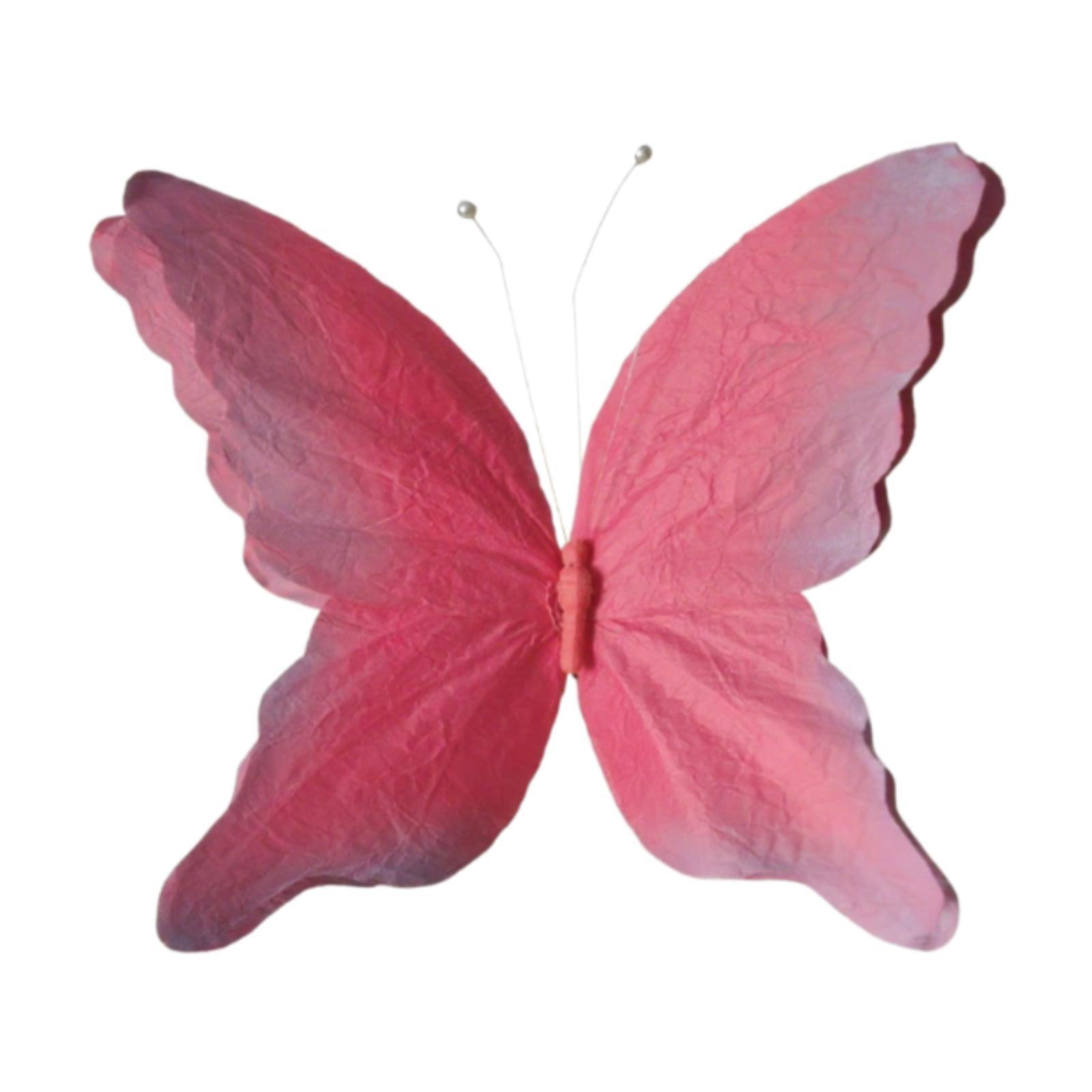 Artificial Butterfly, Paper Removable Photography Props, Butterfly Wall Decal