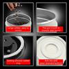 Stainless Steel Vacuum Sealed Cans Airtight Coffee Container Storage Canister
