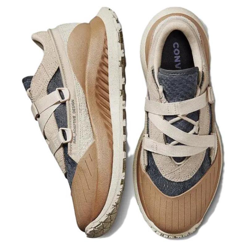 Converse Utility Explorer OX Leather Low-Top Outdoor Performance Shoes Unisex Khaki Colour