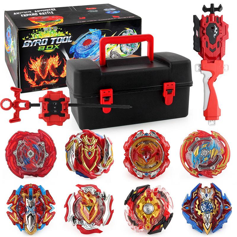 Supply 12 Crack Gyro Attack Sets, With Two-Way Launcher Combat Gyro Toolbox Gift