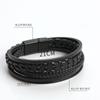 New Design Multilayer Hand Woven Genuine Leather Bracelets And Bracelets Men'S Alloy Fashion Bracelet Gifts