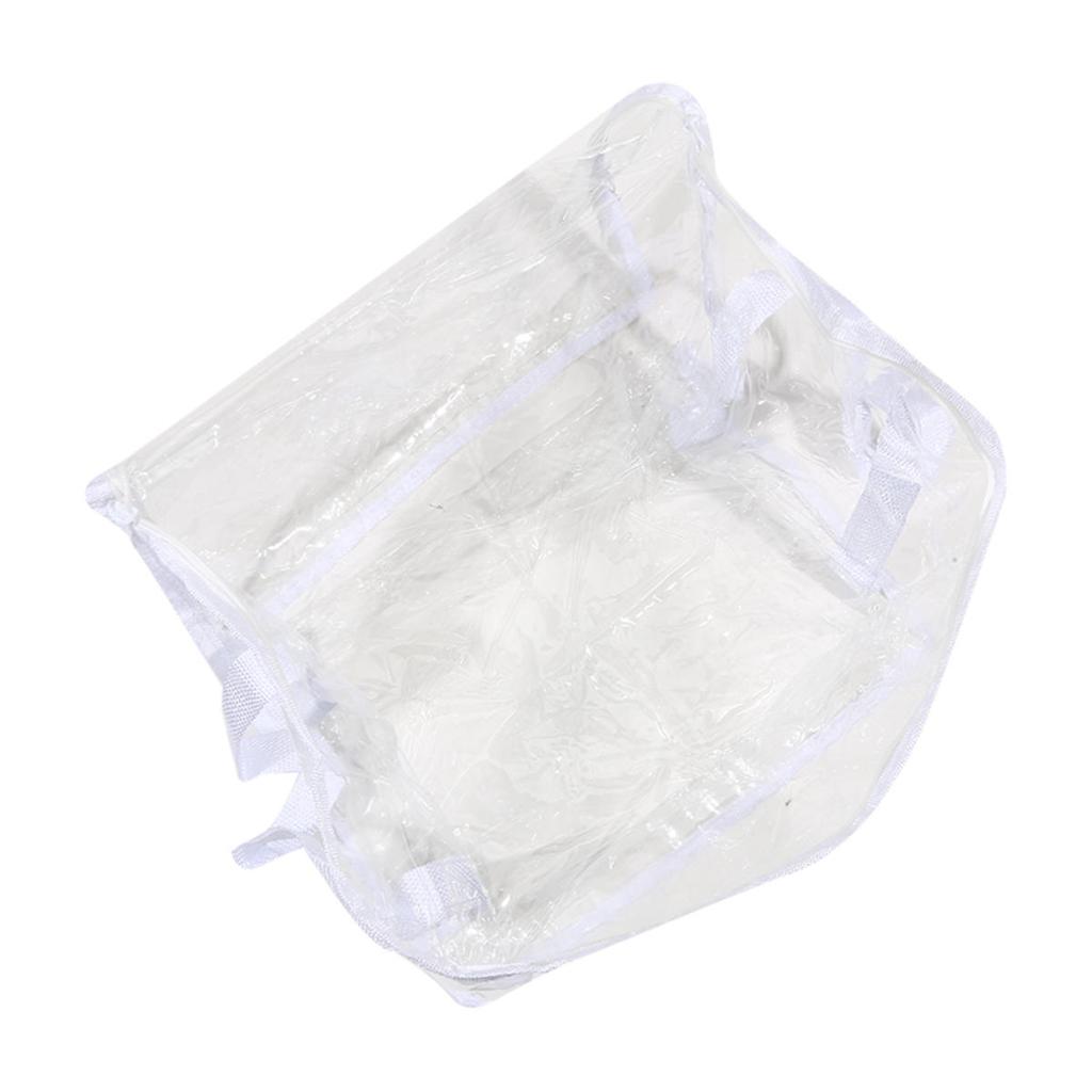 Multifunctionele Opbergtas voor Speelgoedpoppen Huishouden Grote Capaciteit Draagbaar Waterdicht Boek Sorteer Organizer PVC Opvouwbare Transparante Mand