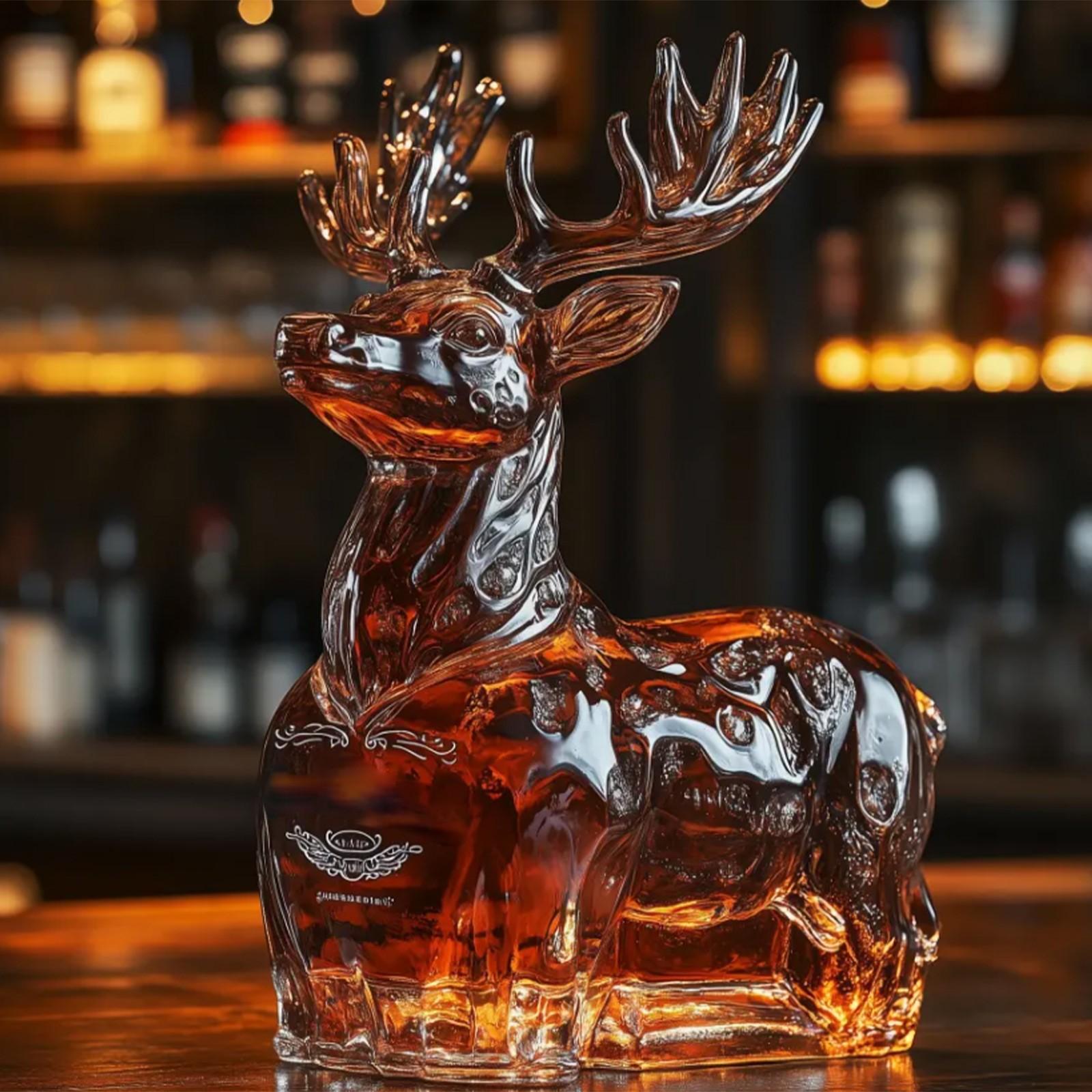 

Унікальний скляний графин для віскі для чоловіка, день батька, ювілей, подарунок на день народження | Ідеальний набір графинів для віскі One Size