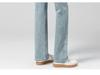 Women's 2025 New Spring/Autumn Slimming High Waist Straight-Leg Jeans - Light Color, Petite Fit with Wide and Narrow Leg Options