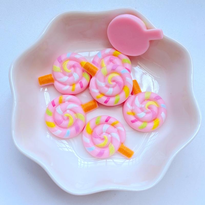 20Pcs New Resin Mini Little Candy Series Flat back Cabochons Scrapbooking DIY Jewelry Craft Decoration Accessories