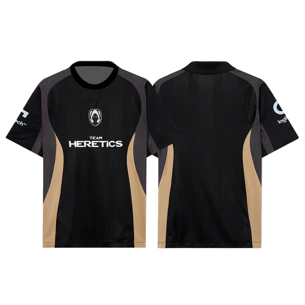 Team Heretics Valorant Esports marškinėliai 2026 VCT klubo treniruočių uniformos vyrams ir moterims Benjyfishy individualūs marškinėliai sportiniai viršutiniai drabužiai