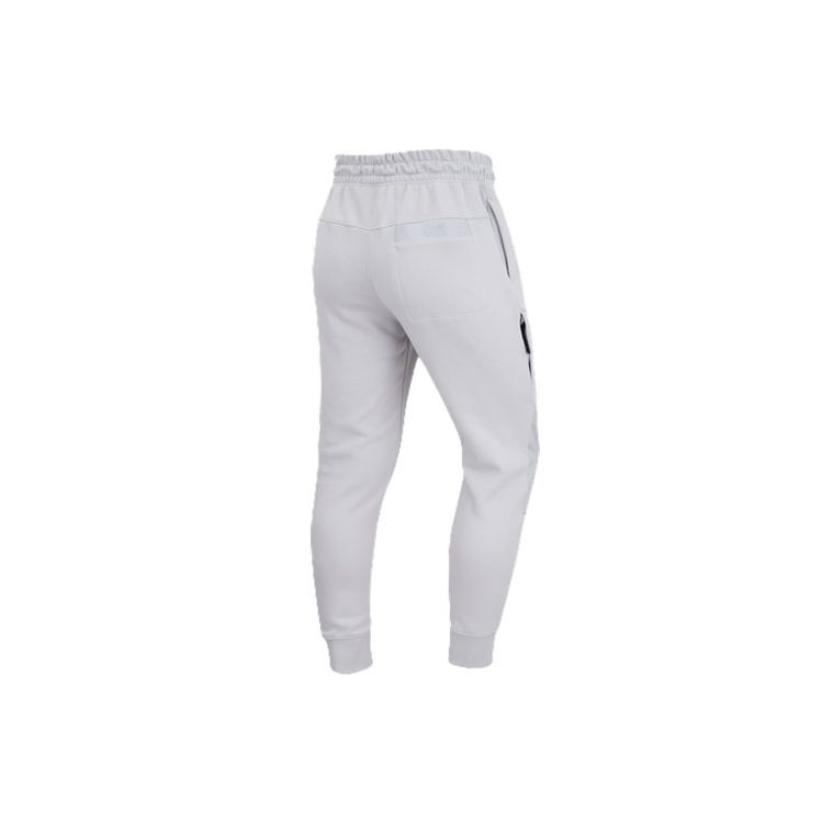 Nike Air Casual Velour Lace-Up Spliced Sweatpants Men Bottoms Grey DJ0461-097