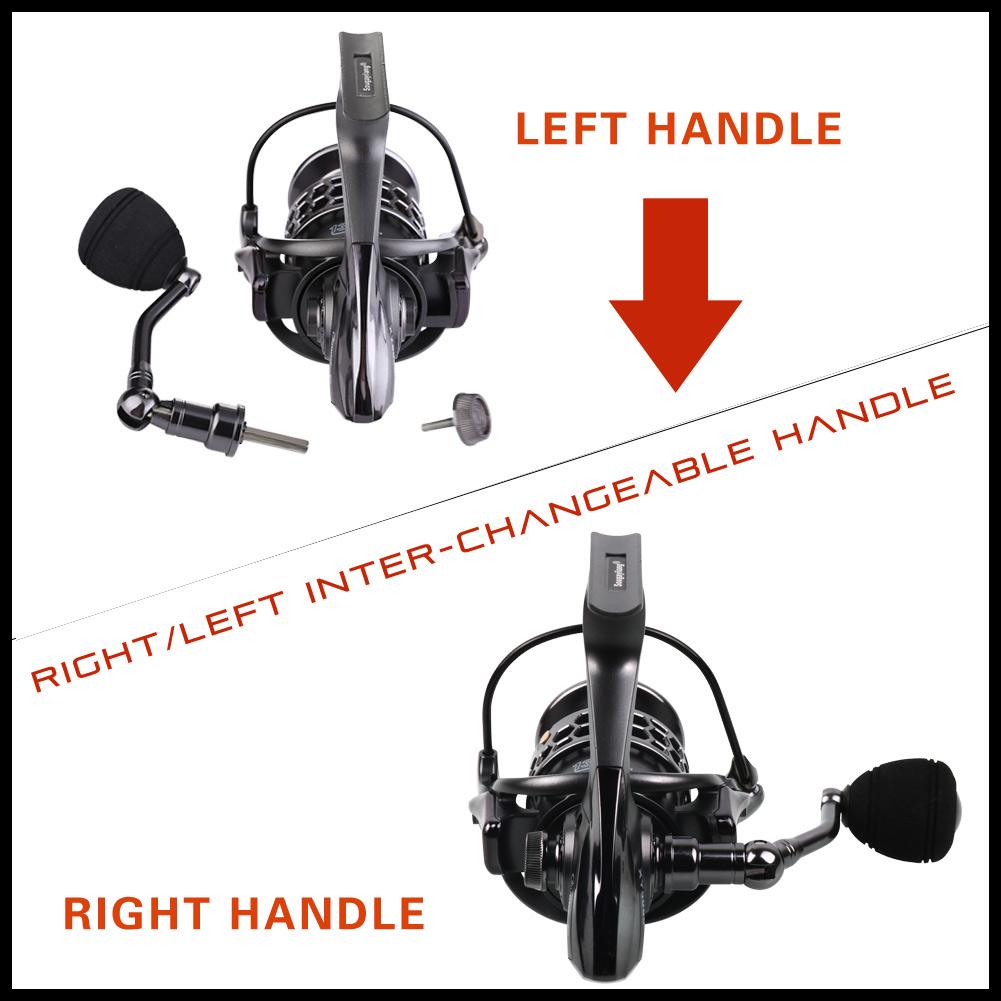 Fishing Rod and Spinning Reel Portable Fishing Rod Set Carbon Fiber Spinning Rod for Outdoor Fishing