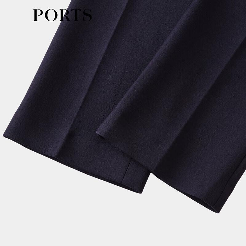Ports Women's Elegant Slim Fit Flared Trousers