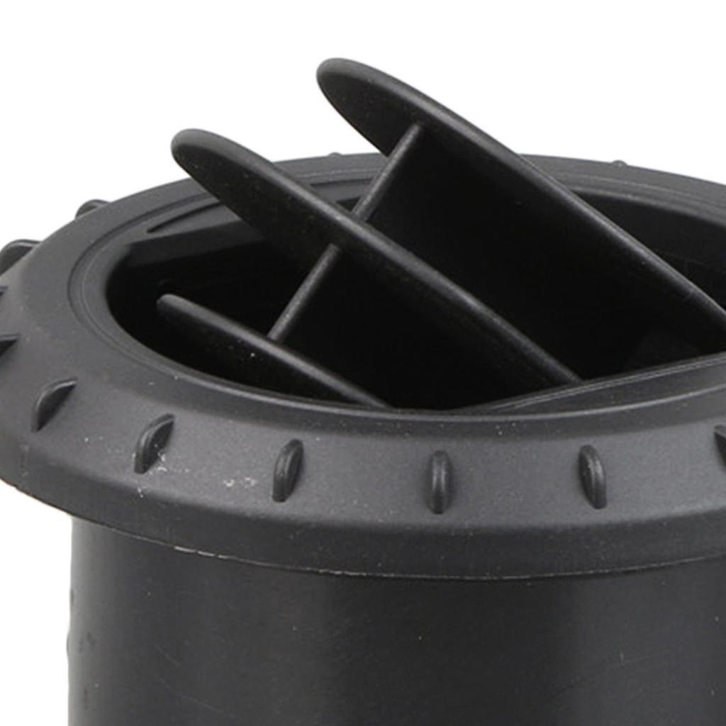 Car Heater Ducting Warm Air Vent Outlet Black Rotatable for RV Auto 60mm