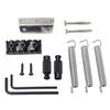 Guitar Bridge Double Lock Locking Floyd Black Bridge, Pins, Tremolo, System, Nut, Rose, [Used]