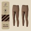 Men’s Ultra-Thin Seamless Self-Heating Thermal Underwear Set - Skin-Enhancing with Hyaluronic Acid for Autumn/Winter