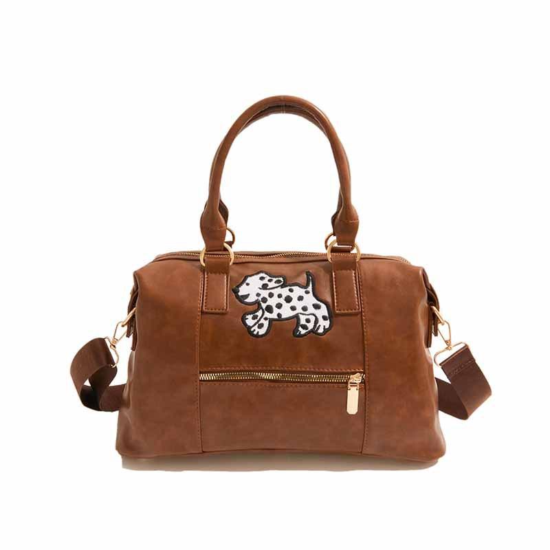 

Сумка-мессенджер большой вместимости, женская новая сумка-тоут, универсальная сумка для поездок на работу коричневый