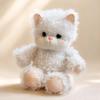 Cat Stuffed Animal Plush Pillow Emotional Support Fluffy Stuffed Cat Kawaii Plush Toy  Kids Gift