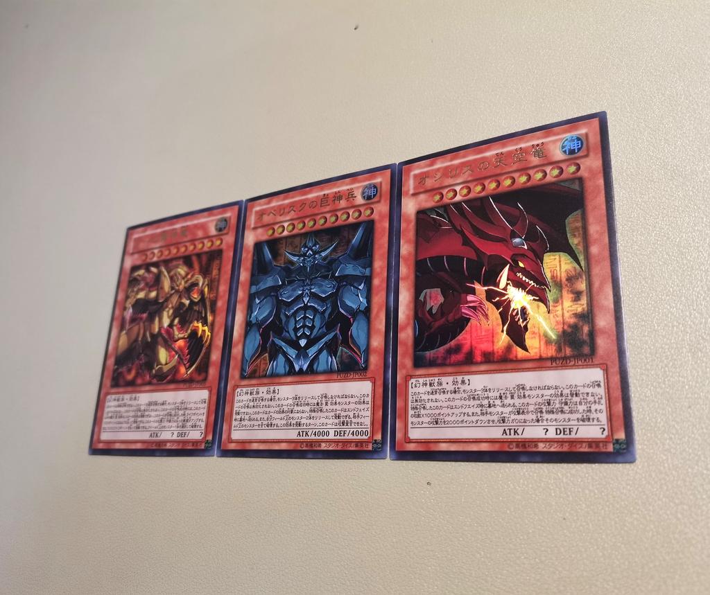 3pcs/set Diy Yu-Gi-Oh!  Self Control Collect Signature Trading Flash Card Anime Cartoon Gift