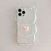 Cartoon 3d Bear Shape Cute Design Clear Case For Iphone 13 12 11 Pro Max Xs Max Xr X Korean Love Heart Lens Protection Cover