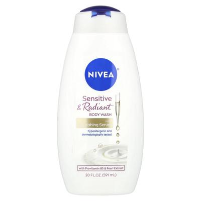Sensitive & Radiant Body Wash, with Nourishing Serum, 20 Fl Oz (591 Ml)