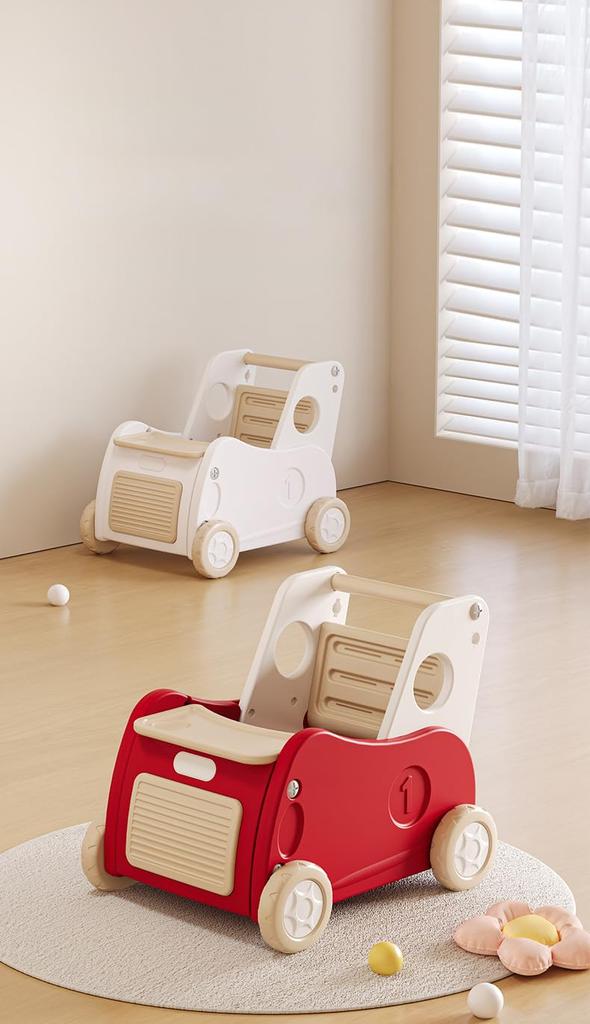 Gorocking Car Toy Storage Push Baby Kids Baby Toy Toy Supports Educational Walking Stylish and Cute Wagon, Box, Cart, Wagon, Walker, Wagon, Storage,