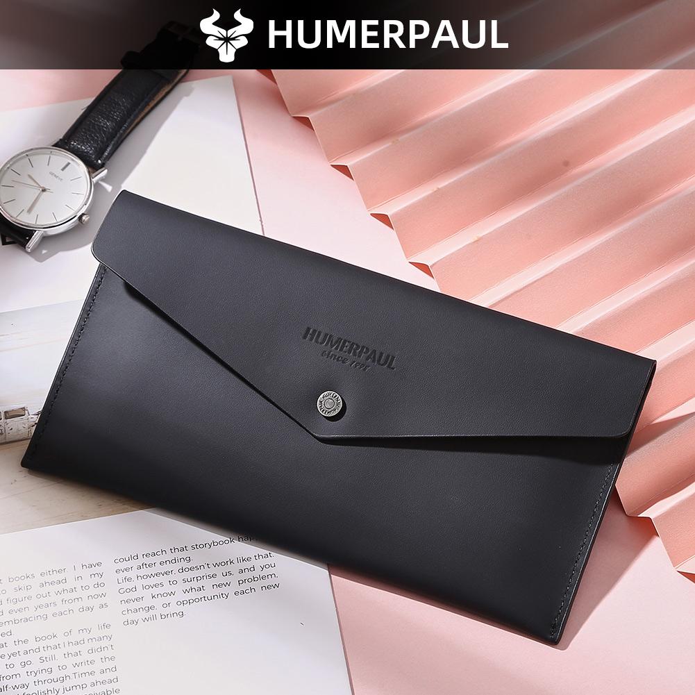Humerpaul Ladies Thin Wallet Can Hold Multiple Large Banknotes Can Hold Mobile Phones Bank Cards Passport Books