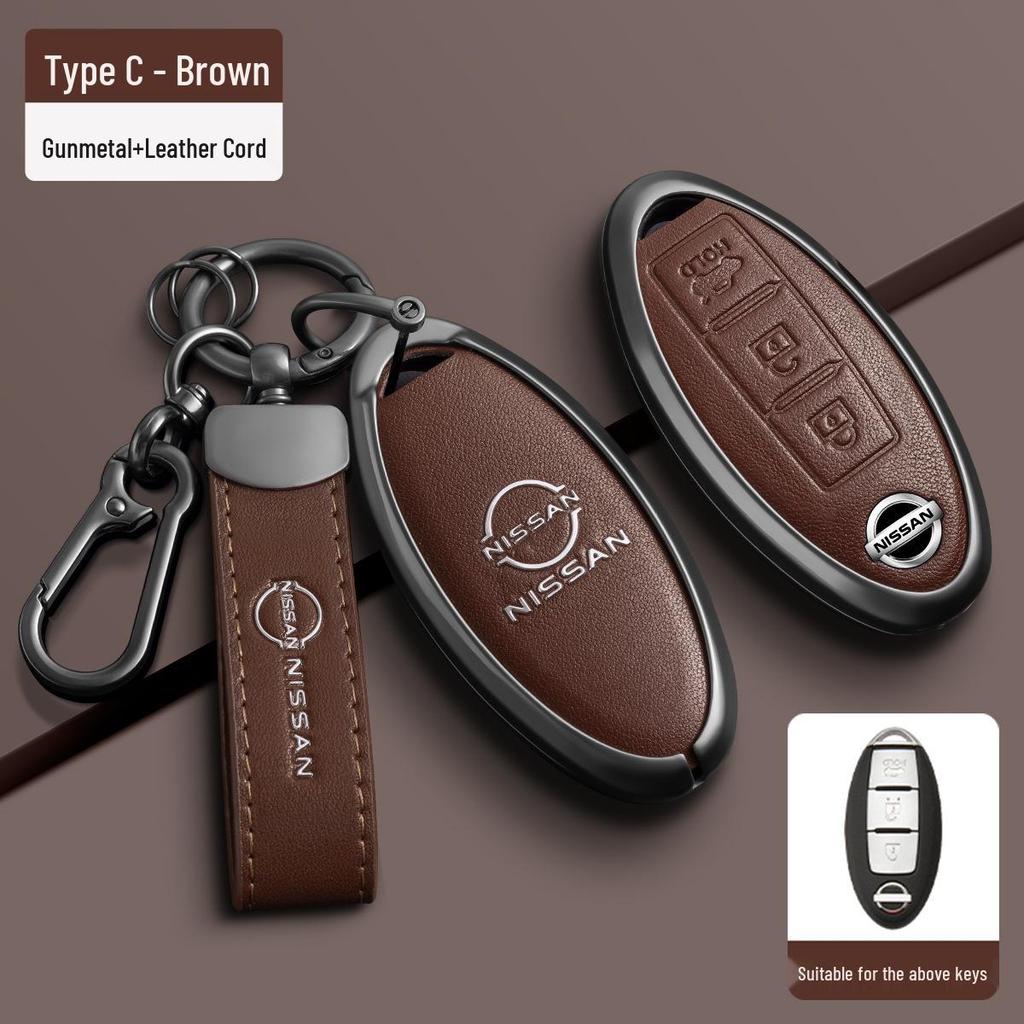 Nissan Sleuteletui - Past op X-Trail, Qashqai, Teana, Sylphy, Murano, Kicks, Tiida, Cima