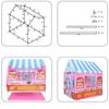 Tent for Sweets Store Authentic Tent Kids Tent [AiO JAPAN] Children, Shop, Store, Cake, Donut, Sweets, House,