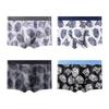 MiiOW Men's Pure Cotton Printed Boxer Briefs