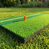TwoplyLayer Golf Mat with Alignment | Artificial Grass Surface, Training Mat, for Home Yellow