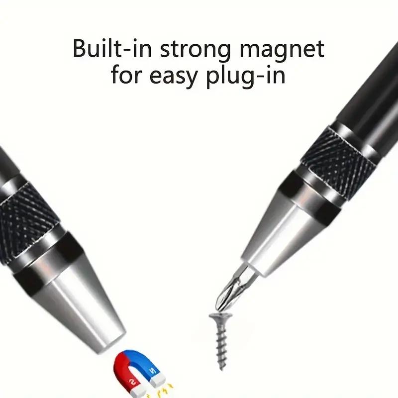 8-in-1 Multifunctional Screwdriver Set, Aluminum Alloy Precision Repair Kit, Portable & Convenient Tool for Maintenance