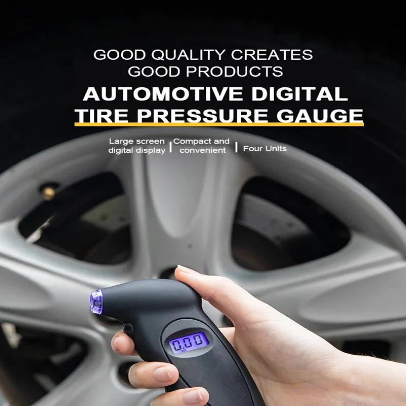 New Tire Pressure Gauge Backlight High Precision Digital Tire Pressure Monitoring Car Tyre Air Pressure Gauge Meter LCD Display
