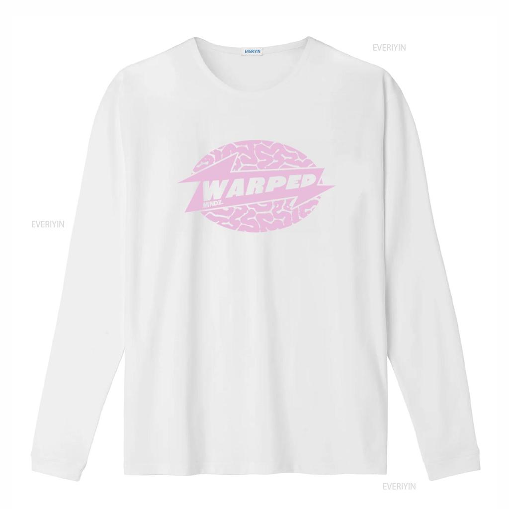 Warped Mindz Stylish T Shirt with Warp Records House Music Techno Aphex Twin Edm Print vintage Washed graphic Soft homme