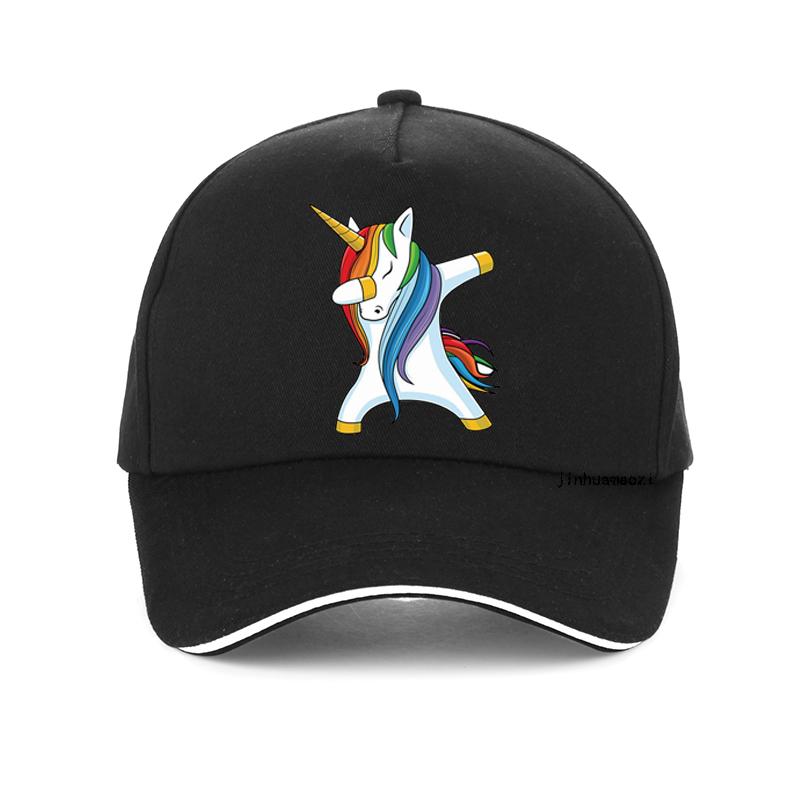 

Cute Unicorn Baseball Cap Fashion Hip Hop Hat Summer Man Woman snapback hat Sport Rainbow unicorn Horse Bone Gorras