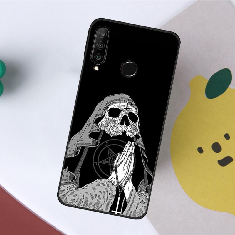 Horror Manga Style For Huawei Nova 5T 9 10 SE 7i 8i 11i 12i Y60 Y61 Y70 Y72 Y73 Y90 Y91 P20 P40 P30 Lite Case