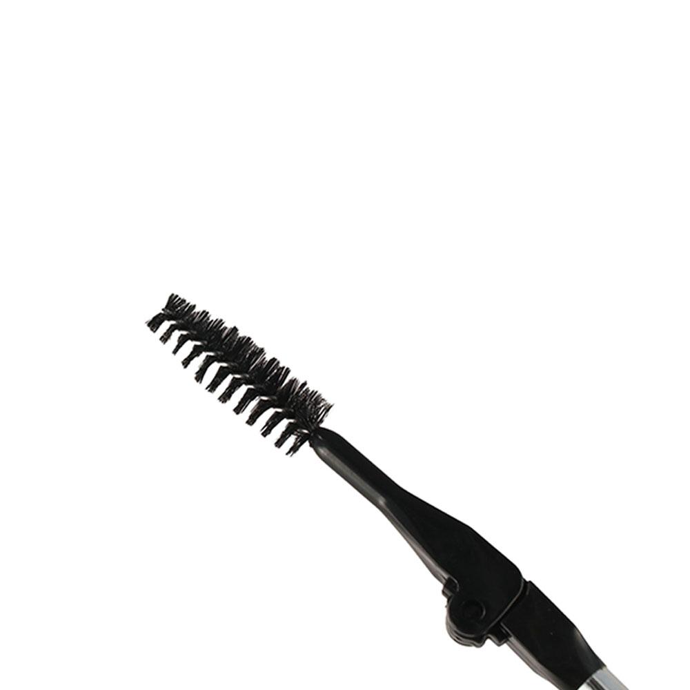 Tool Portable Foldable Eyebrow Brush Mascara Applicator Spoolie Brush Duo Angled Eyebrow Brush