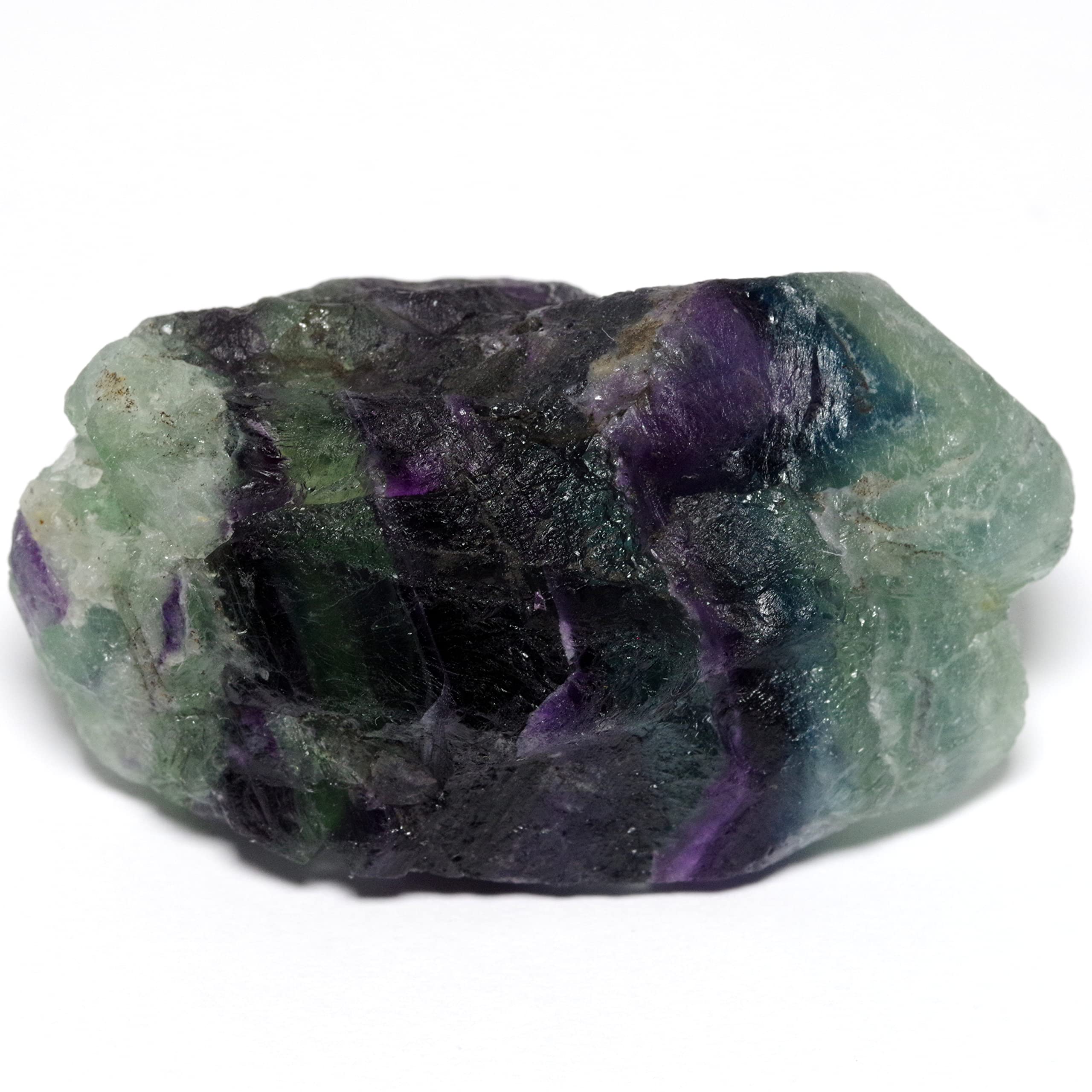 

камень Натуральный минерал флюорит кристалл грубый 60x37x32 мм [N2 Natural] / (4 «Уникальный в своем роде» камень примерно. 110 г, происхождение Китай)