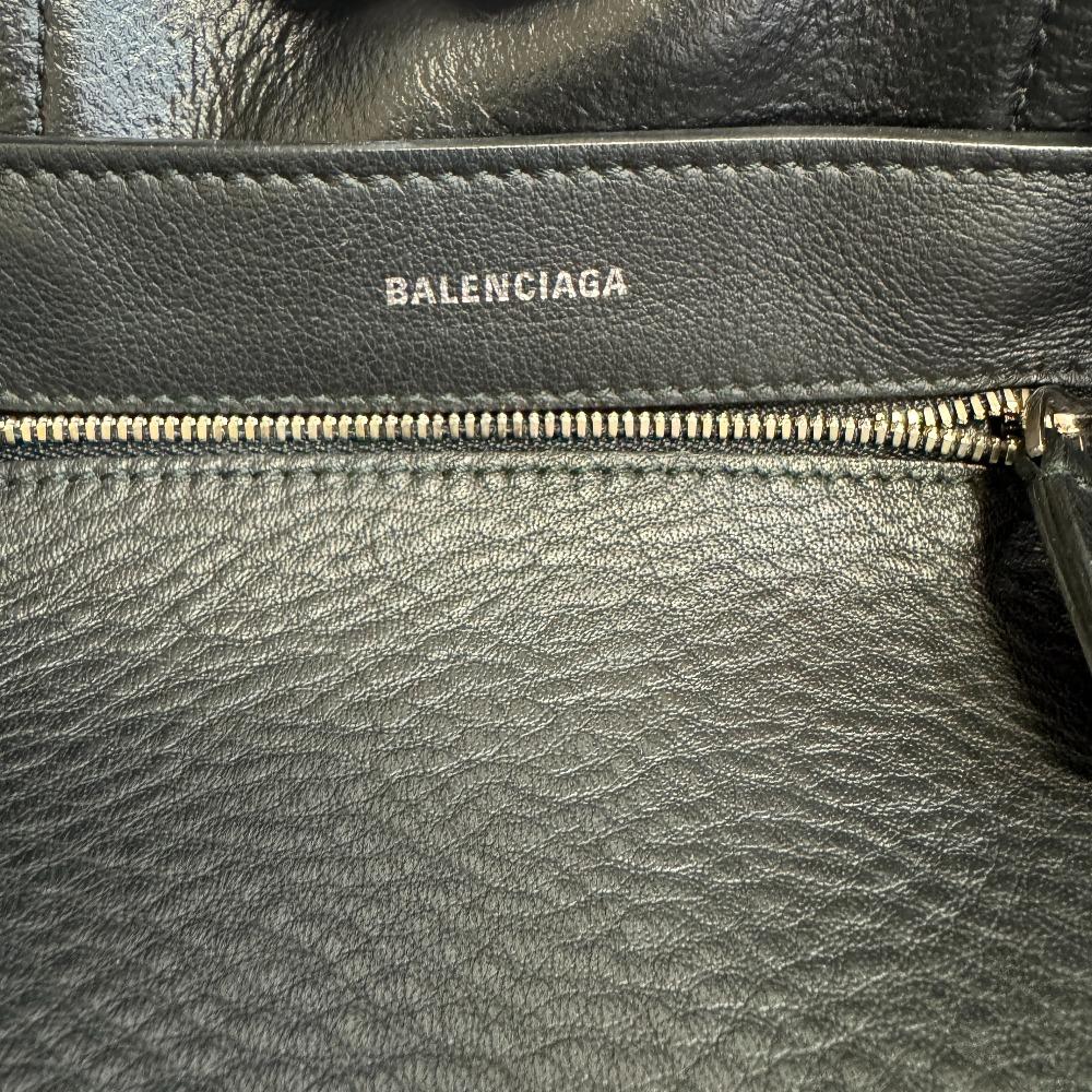 BALENCIAGA leather Everyday XXS Handbag black leather Women Used
