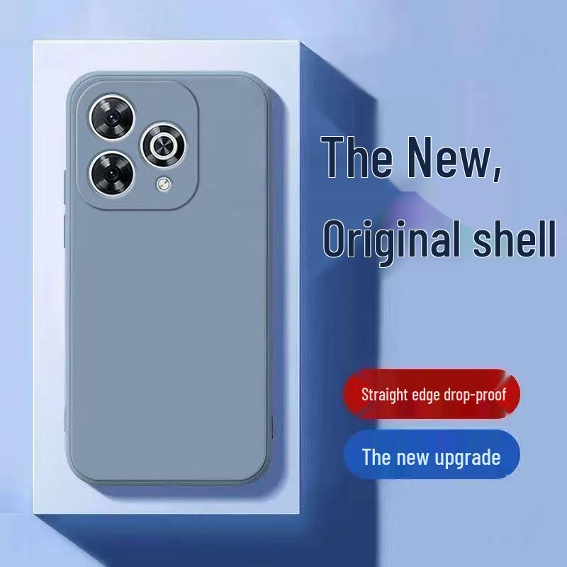 Huawei Hi Enjoy 80Pro Solid Color Anti-Drop Liquid Silicone Phone Case