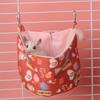Amaca per criceto Comoda Carino Modello Piccolo Animale Criceto Scoiattolo Criceto Casa per Dormire Animale Domestico Nido da Appendere Forniture per Animali Domestici