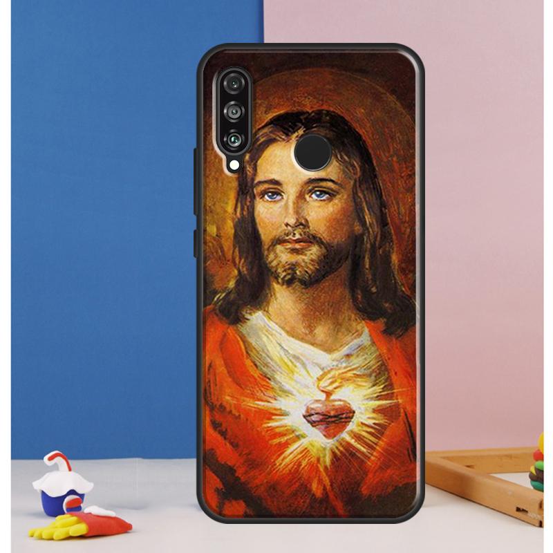God Jesus Case For Huawei Nova 12i 11i 8i 7i 12s Y73 Y70 Y90 Y60 Y72 Y61 Y91 9 10 SE P40 Lite P30 Pro