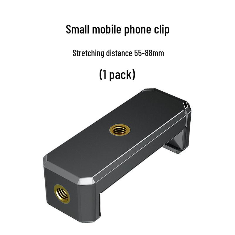 360° Rotating Metal Phone Tripod with Ball Head and Dual-Sided Selfie Stick for Live Streaming