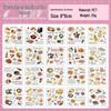 Language and Leisure: Cute Cat Pattern Decorative Sticker Book for Pets