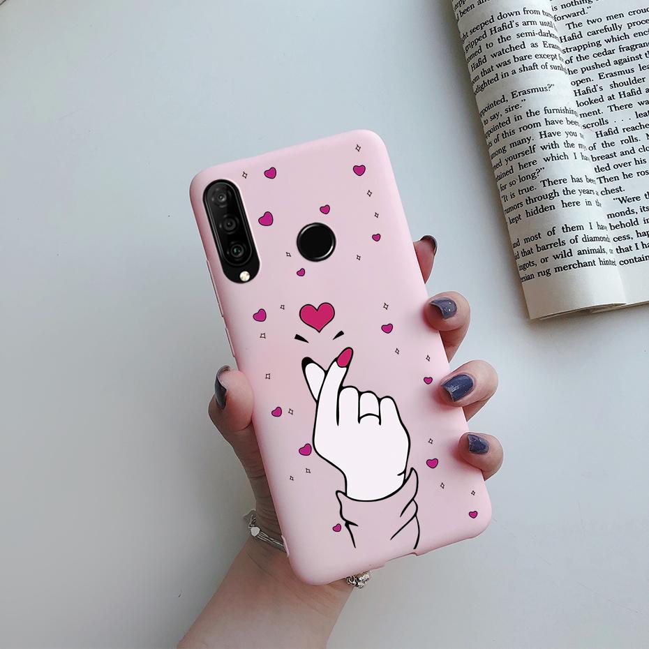 Cartoon Cute Case For Huawei P30 Lite Pro 2020 Cover Soft Silicone Protector Coque For Huawei P30lite MAR-LX1M P30Pro Phone Case