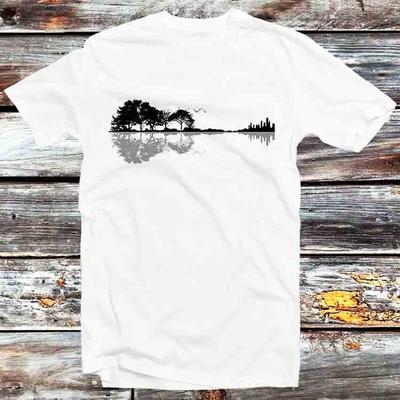 Gitarrenbaum Natur Wald Klimawandel T-Shirt B569
