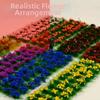 30pcs/set Plastic Simulated Flower Clusters 10~15mm*8mm Landscape Wargame Grass Tufts