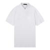 G Fore Men S loGo Embroidered White Polo G4mc0k300
