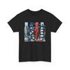 Camiseta Vibes de Praia | Ondas do Oceano de Verão | Camiseta Pincelada Oceano Salgado