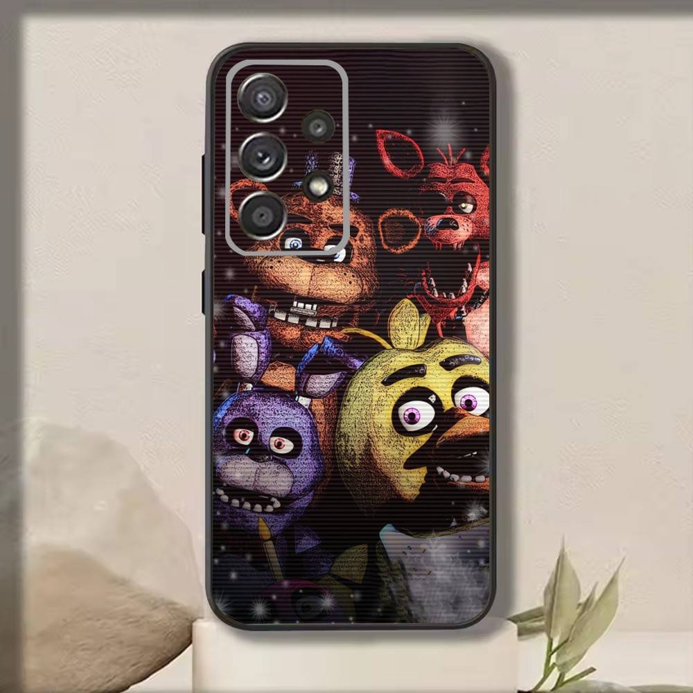 

Чехол для телефона F-Five Nights At -F-Freddys Fnaf для Samsung S25, S24, S21, S22, S23, S30, Ultra, S20, Plus, Fe, Note, 10, 9, 5G Черный Samsung S235G