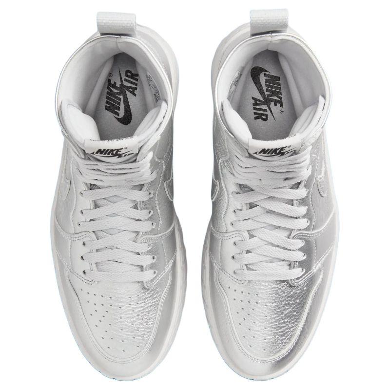 Jordan 1 Brooklyn Metallic Silver Neutral Grey Damen Jordan FJ5737-002