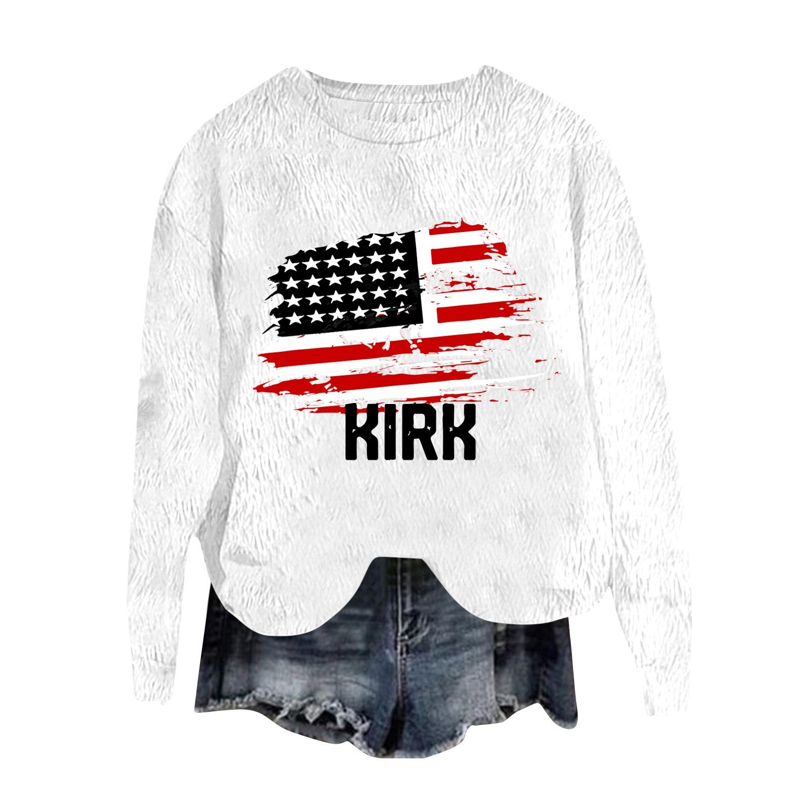 

Женский модный пуловер с круглым вырезом, футболка с длинным рукавом, с принтом L белый