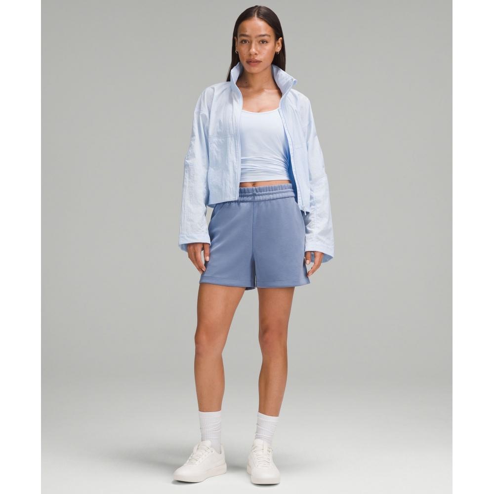 Lululemon Softstreme High Rise Short 4 Oasis Blue