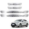 GOODGOODCAR Cele mai noi protecții laterale cu plăci de protecție oglindate pentru seria Toyota Harrier Aceste accesorii interioare au un finisaj reflectorizant